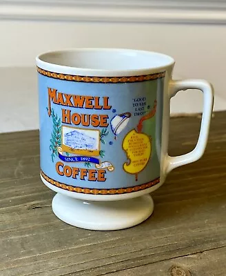  Vintage MAXWELL HOUSE Porcelain Coffee Cups Footed Mug-General Foods Corp • $9