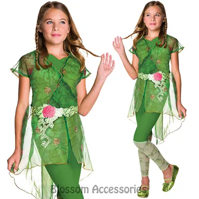 CK804 Girls Deluxe Poison Ivy Superhero Hero Batman Halloween Fancy Costume • $41.33