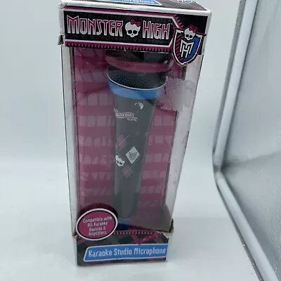 New Monster High Black And Pink Karaoke Singing Microphone • $11.40