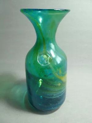 Vintage Mdina Glass 'Carafe'.. Vase ...Maltese Cross (21 Cm H). • £19.99