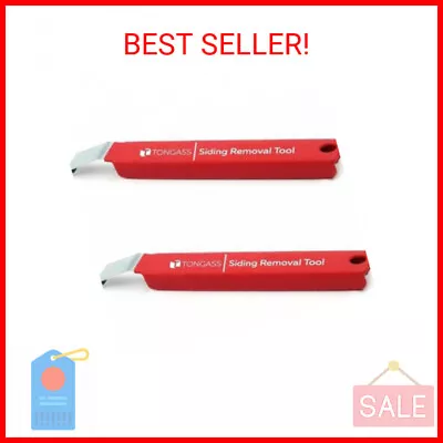 (2-Pack) Vinyl Siding Removal Tool With Extra Long Handle - 7 Inches One-Piece S • $14.99