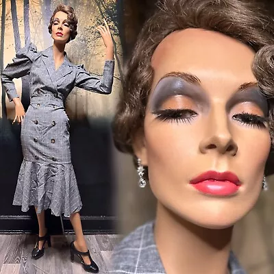 GRENEKER Vintage 60s 70s Realistic Full Female Mannequin Hollywood Regal Woman • $649.95