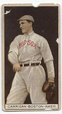 1912 T207 Brown Background WILLIAM CARRIGAN Boston Red Sox RECRUIT Tough Common • $89.99