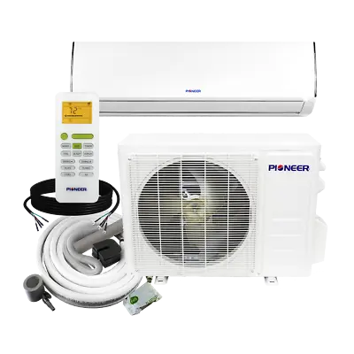 Pioneer® 18000 BTU 20.8 SEER 230V Ductless Mini-Split Air Conditioner Heat Pump • $1499.40