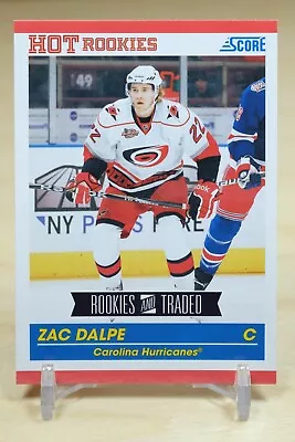 2010-11 Score Update Hot Rookies #595 Zac Dalpe - Carolina Hurricanes • $2.49