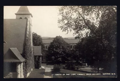 RPPC - MERIDEN N.H. Corner Of The Lawn KIMBALL UNION ACADEMY * Not Posted Photo • $7.95