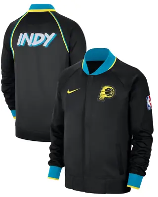 Indiana Pacers Nike 2023/24 City Edition Authentic Showtime Performance Jacket L • $115