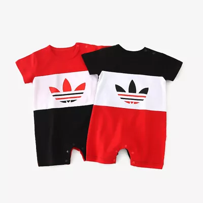 £7.99 • Buy Newborn Baby Toddler Kid Infant Boys Girls Summer Romper Bodysuit Cotton Clothes