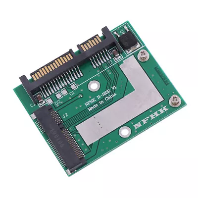 MSATA SSD To 2.5'' SATA 6.0gps Adapter Converter Card Module Board Mini Pcie ❤TH • $2.09