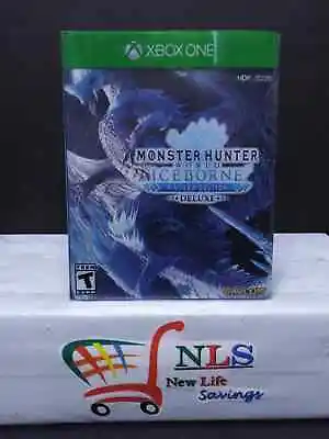 XBOX ONE Monster Hunter World Iceborne Master Edition DELUXE (STEELBOOK) • $48.98