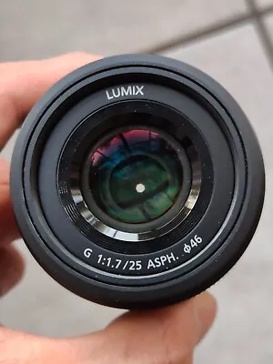 Panasonic Lumix G 25mm F1.7 ASPH Lens For Micro Four Thirds MFT M43 M4/3 System • $189