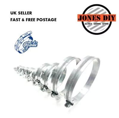 £40.99 • Buy Genuine Jubilee Stainless Steel/mild Steel Hose Clamp Pipe Clip Worm Drive