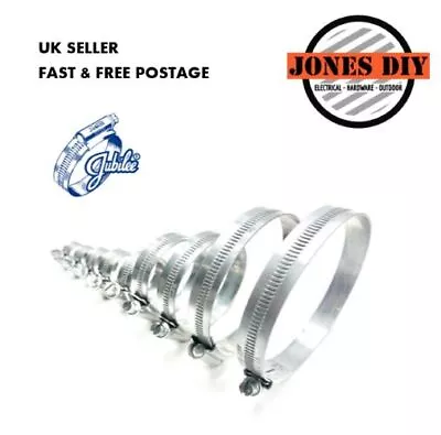 £79.99 • Buy Genuine Jubilee Stainless Steel/mild Steel Hose Clip Pipe Clamp Worm Drive