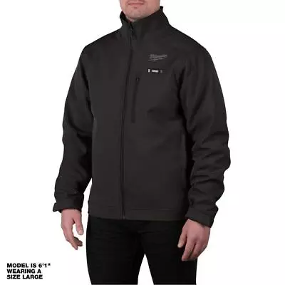 Milwaukee Heated Jacket Men's Large 5-Pockets Zip Up Closure W/ Battery+Charger • $128.56