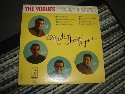 The Vogues - Meet The Vogues 1965 USA Mono Orig. Vinyl LP VG+/G+ • $6.99
