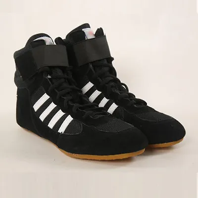 Boxing MMA Wrestling Shoes Trainers High Top Athletic Boots Martial Arts Unisex • $36.58