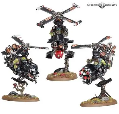 Warhammer 40k Orks: Deffkoptas • £8