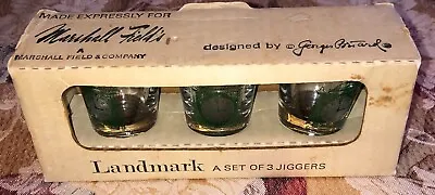 Vintage Marshall Field's Jiggers Designed 4 George Briard Set Of 3 W/OriginalBox • $99.50