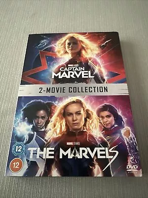 Captain Marvel/The Marvels: 2-Movie Collection [12] DVD **NEW & SEALED ** • £10.99