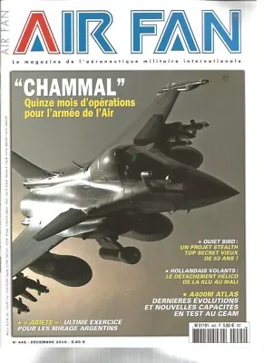 Air Fan N°445 Mirage Argentin / A400m Atlas / Helico De La Klu Au Mali / Chamnal • $4.33