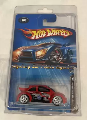 Hot Wheels 2005 Mystery Car Volkswagen New Beetle Cup Real Riders W/protector • $19.95