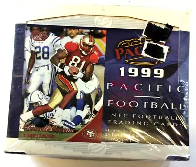 1999 Pacific Football Factory Sealed BOX 12 Cards X 20 Packs/ 25 Top Rookies!!! • $100