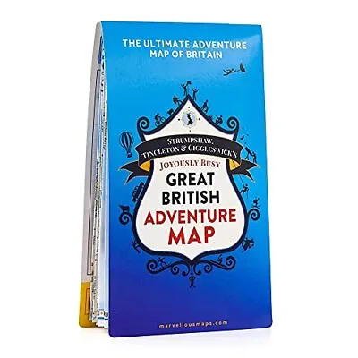 Great British Adventure Map | Discover Britain | Brit... By Tincleton & Gigglesw • £3.49