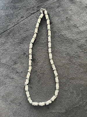 Authentic Hawaiian NTL Hawaii Puka Bead Necklace Choker Vintage Surfer • $15