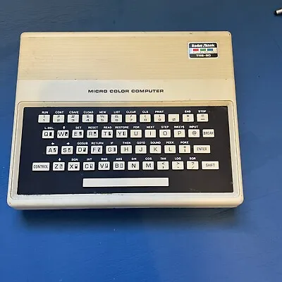 Radio Shack TRS-80 Micro Color Computer MC-10 26-3011 Vintage Untested • $120