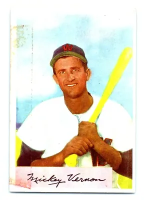 1954 Bowman Mickey Vernon Washington Senators #152 • $4