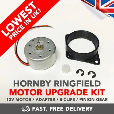 £11.99 • Buy Hornby Ringfield Motor Upgrade Kit (CoCo / BoBo / HST / DMU / HA6)
