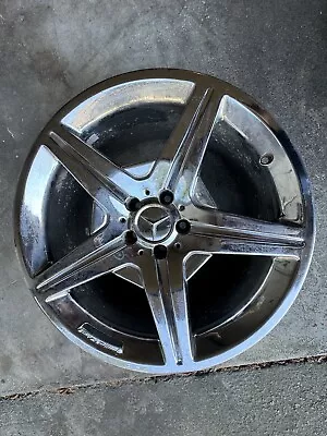 2009 Mercedes SL550 OEM AMG Front And Rear Chrome Wheels • $250