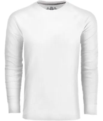 American Rag Mens Long-Sleeve Thermal Basic T-Shirt White Small • $21.04