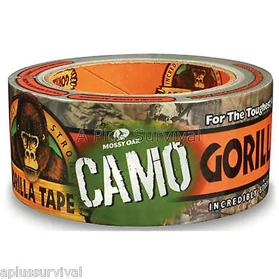 Extra Thick Mossy Oak Camo Gorilla Tape 1.88  X 9 Yard Hunting Survival Kits • $14.99