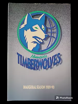 1989-90 Minnesota Timberwolves Media Guide • $4.99