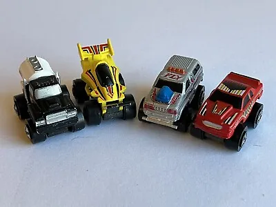 1987 Road Champs Mini Micro Monster Wheels Lot Truck Car Ford Thunderbird Fly • $14.99