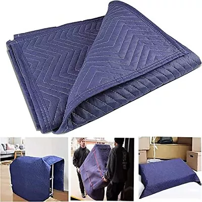 Moving Blankets Heavy Duty 40x72 Professional Packing Blanket For Moving Environ • £22.94