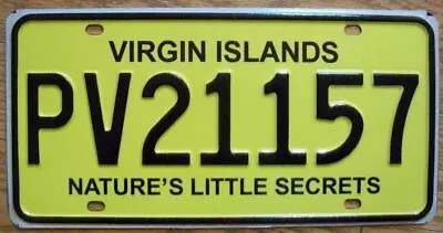 Single British Virgin Islands License Plate - Pv21157 - Nature's Little Secrets • $29.99