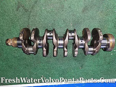 Volvo Penta 2.5L Forged Crankshaft Rear Thrust With Bearings Aq 171c Aq 151c Sro • $937.50