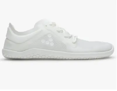 Vivobarefoot Primus Lite 3 White Textile Women's Shoes Running US 5.5 9 10 • $75