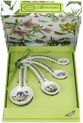 Portmeirion Botanic Garden Porcelain Measuring Spoons Set Of 4 • $22.20