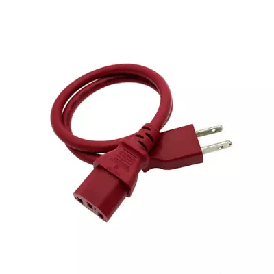 2ft Red Power Cable For AKAI MPC1000 MPC4000 MPC2000 MPC2000XL • $8.57