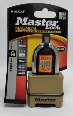 Master Lock Magnum Combination Padlock M175XDLF *NEW* Lock !!!BUY MORE & SAVE!!! • $11.99