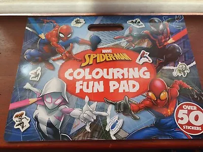 £7.99 • Buy Marvel Spider-Man Colouring Fun Pad LARGE Spiderman Colouring Book Superheroes