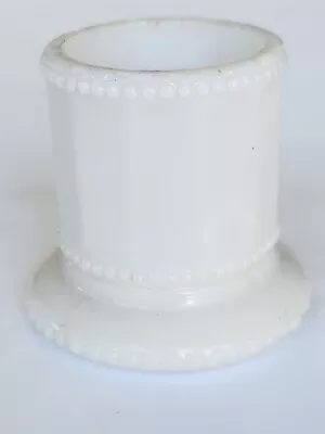 Vintage Toothpick Holder White Milk Glass Classical Design • $12.50