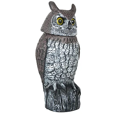 Owl Falcon Cat Decoy Prey Bird Repellent Garden Ornaments Pest Control Deterrent • £511.45