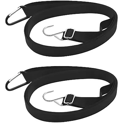 2pcs Gust Car Cover Straps Wind Protector Rope Protect Windproof Or Car SUV Van • $12.81