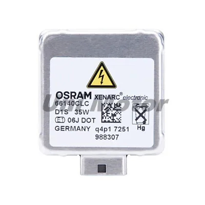 N10566103 Germany Osram D1S 66140 35W Xenarc 4300K HID Xenon Headlight Bulb • $45.70