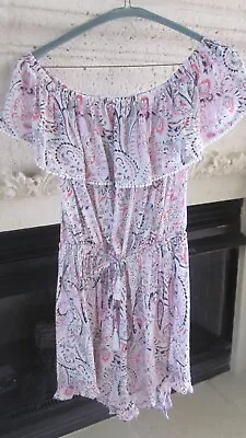 Victoria Secret Caftan Swim Cover Up Iconic Paisley Medium 6 8 NWT Sarong Dress • $49.99