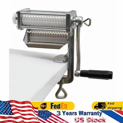 Meat Tenderizer Hand Crank Flatten Butchers Tool Cuber Steak Machine KitchenTool • $45.60